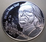 5.430 MEDALIE GERMANIA COMPOZITOR FRANZ LISZT 2011 PROOF