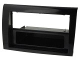 Cadru radio Fiat 2 DIN negru lucios
