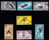 A12 S1 12 - Timbre foarte vechi - Quaiti State in Hadhramaut - JO Grenoble 1968, Sport, Stampilat