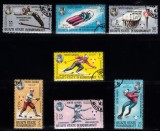 A12 S1 12 - Timbre foarte vechi - Quaiti State in Hadhramaut - JO Grenoble 1968
