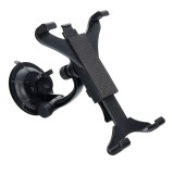Suport Auto Universal pentru Navigatii GPS si Tablete, Montare pe Parbriz cu Ventuza, Maxim 11&amp;#8243;, Negru