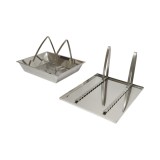 Tava pentru descapacit cu sita din inox, 520x415x110mm