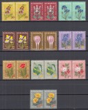 ROMANIA 1959 LP 485 PLANTE MEDICINALE PERECHE SERII STARE MNH
