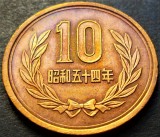 Cumpara ieftin Moneda exotica 10 YENI - JAPONIA, anul 1969 * cod 2398 B = SHōWA, Asia