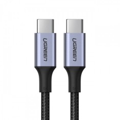 Cablu Date si Incarcare USB-C - USB-C UGREEN US316, 100W, 1.5m, Gri foto