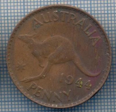 AX 919 MONEDA- AUSTRALIA - 1 PENNY -ANUL 1944 -STAREA CARE SE VEDE foto