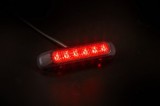 Stroboscop Profesional Rosu FT-200C Fristom, 6 LED OSRAM, 12-36V, IP68, Semnalizare Auto, Tuning, Omologat ECE R65