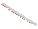 Bară colectoare 10mm2, 3 poli, 240/415V, 4kV, 20 module