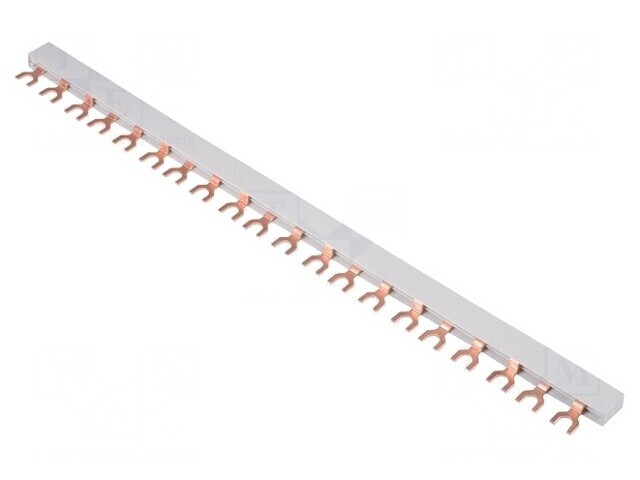 Bară colectoare 10mm2, 3 poli, 240/415V, 4kV, 20 module