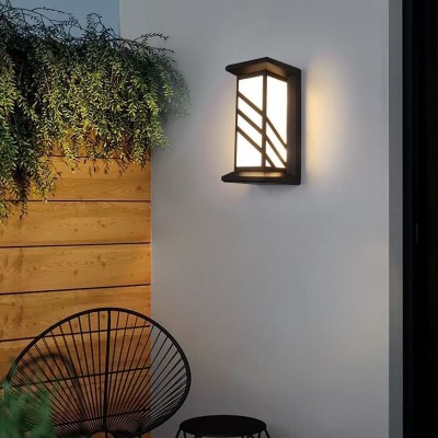 Aplica LED Exterior AX140BK 20W Alb Negru ModernLight Concept foto