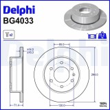 Disc frana Mercedes Sprinter 3 5 T, Sprinter 3 T, Sprinter 4 6 T, Sprinter 4 6 T Sasiu, Sprinter 4 T; VW Crafter 30 35, Crafter 30 50, Crafter 30 50