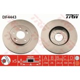 Disc frana Trw DF4443, parte montare : Punte fata