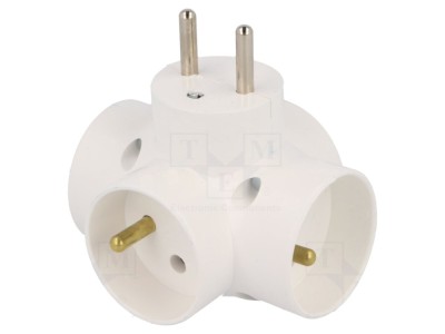 Conector alimentare AC cu &amp;icirc;mpăm&amp;acirc;ntare foto