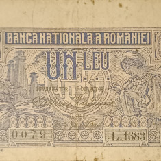 SD0034 Romania 1 leu 1915
