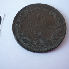 10 BANI 1867 HEATON