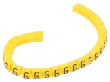 Marker Marcaj PVC Galben 1,3-3mm