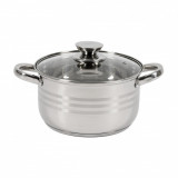 SEMIOALA INOX+CAPAC, 20X11.5 CM, 3.5 L, MYRA, COOKING BY