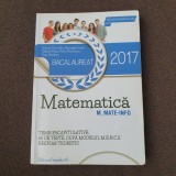 BACALAUREAT 2017 MATEMATICA MATE INFO GHOERGHE IUREA R3