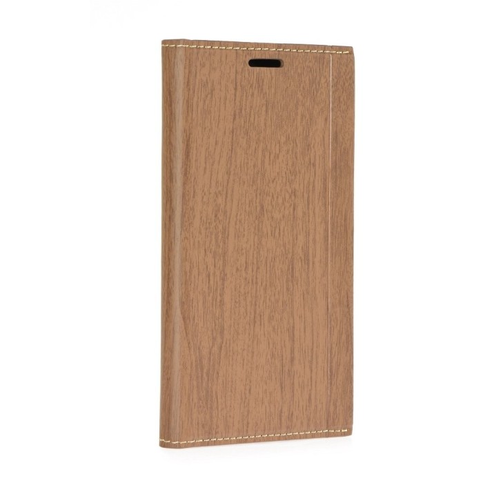 Husa APPLE iPhone X - Smart Wood (Maro)