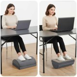 vidaXL Perne pentru suportul picioarelor Simplu Gri 42020245