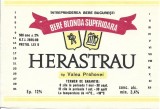 NI479 Etichetă bere superioară Herăstrău, tip Valea Prahovei, &Icirc;ntreprinderea Bere București