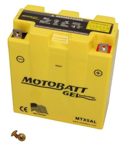 Baterie Moto Motobatt 5Ah 85A 12V MTX5AL