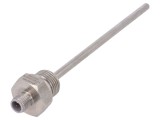 Senzor de Temperatura Pt100 0-100&deg;C 6x150mm G1/2