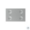 Modul intrerupator cvadruplu cap scara / cap cruce cu touch Livolo standard Italian, Serie noua SmartElectro IntelligentHouse