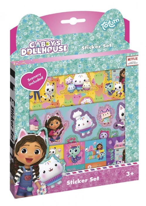 Set abtibilduri - Gabby&#039;s Dollhouse