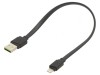 Cablu USB 2.0 cu Conector Apple Lightning 0,25m, Green Cell