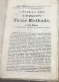CRT12DE Manual Vechi Limbi Straine Germana / Antique Textbook German - H.G. Ollendorff Neuer Methode Carl Jugels Verlag Frankfurt