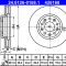 ATE 24.0126-0168.1 Disc frana