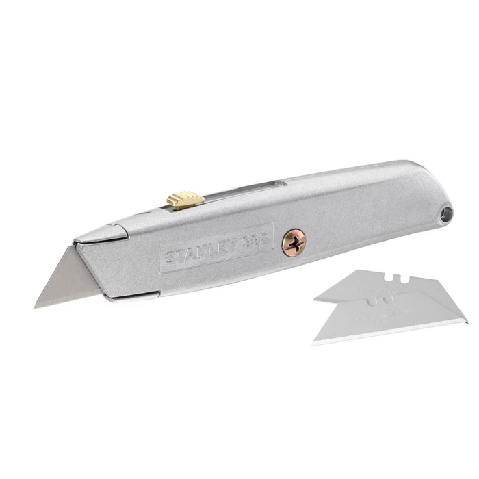 Stanley 2-10-099 Cutter 99e cu lama retractabila + 3 lame, blister ProAdvanced PowerfulTools