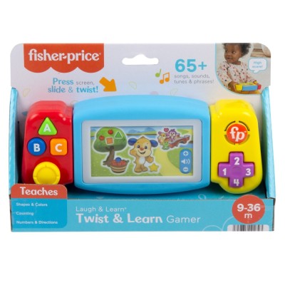 FISHER PRICE LAUGH&amp;amp;LEARN CONSOLA BEBE IN LIMBA ROMANA foto