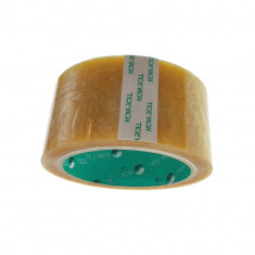 Banda adeziva tip scotch, 48 mm x 60 m, Nova Roll Solvent H43048, honey transparenta