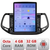 Navigatie JEEP COMPASS 2017 Manual H-732 ecran tip TESLA 9.7&quot; cu Android Radio Bluetooth Internet GPS WIFI 4+32GB DSP CarStore Technology