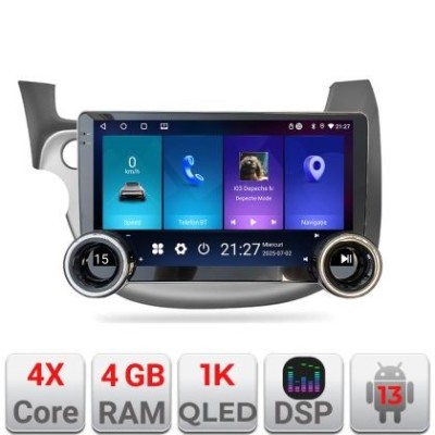 Navigatie Honda Fit 2008-2013 Edotec 4+64 10.5 inch Incell 1K android Wifi 5Ghz gps internet Kit-fit-08 CarStore Technology foto
