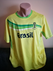 Tricou fotbal Brazilia. Marimea L. foto