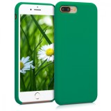 Husa pentru Apple iPhone 8 Plus / iPhone 7 Plus, Silicon, Verde, 40842.142, Carcasa