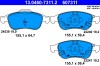 ATE 13.0460-7311.2 set placute frana,frana disc