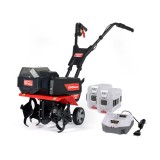 Cumpara ieftin Pachet Motocultor cu 2 acumulatori 52 V, 4Ah si statie de incarcare Rotakt Pulsar RO40