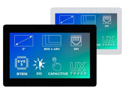 Ecran TFT 5&amp;quot; 800x480 540cd/m2 foto