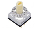 &Icirc;ntrerupător codificare Poz 16 PCB THT 80m&Omega; 2,54mm