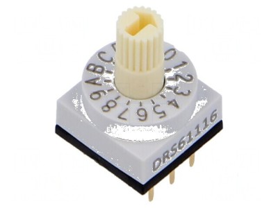 &amp;Icirc;ntrerupător codificare Poz 16 PCB THT 80m&amp;Omega; 2,54mm foto