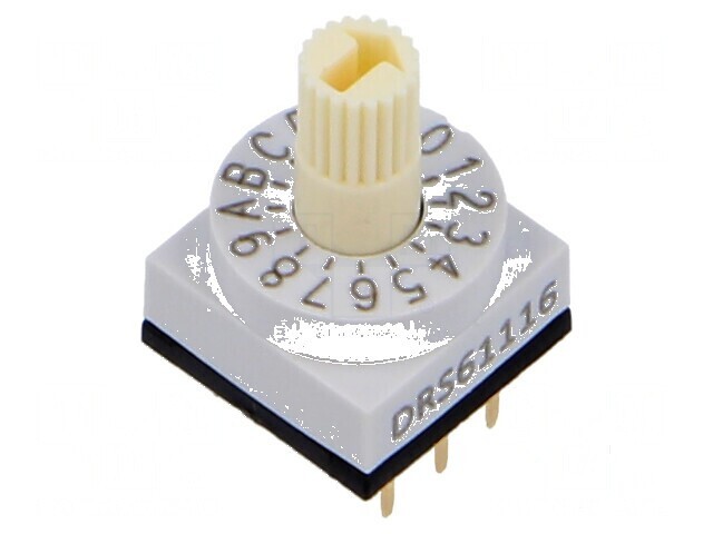 &Icirc;ntrerupător codificare Poz 16 PCB THT 80m&Omega; 2,54mm