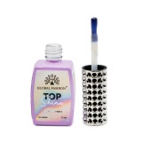 Top pentru unghii cu efect de oglinda &bdquo;TOP SHINE&rdquo; fără strat lipicios, 12 ml, 07