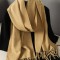 Esarfa moale si confortabila tip sal , 30x180 cm, casmir, culoare uni