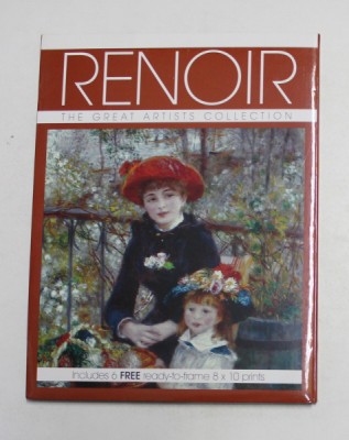 RENOIR - THE GREAT ARTISTS COLLECTION , INCLUDES 6 FREE READY - TO - FRAME 8 x 10 PRINTS , 2013 foto