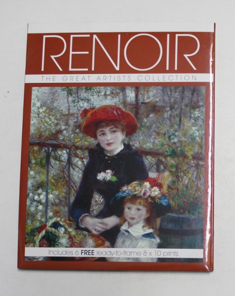RENOIR - THE GREAT ARTISTS COLLECTION , INCLUDES 6 FREE READY - TO - FRAME 8 x 10 PRINTS , 2013