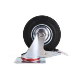 Roata pivotanta cu frana 125 mm